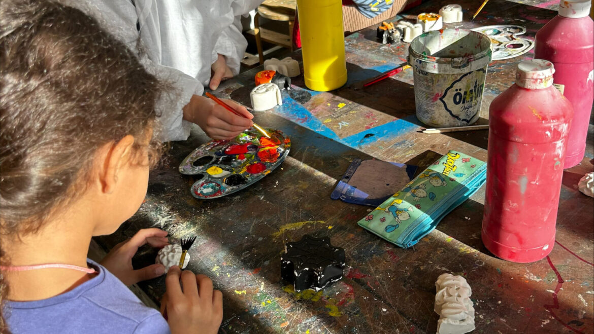 Besuch der Jugendkunstschule Lichtenberg (Klasse 1e und 2e)